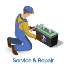 Repair Service for the DeVilbiss VacuAide 7305 Portable Suction Machine